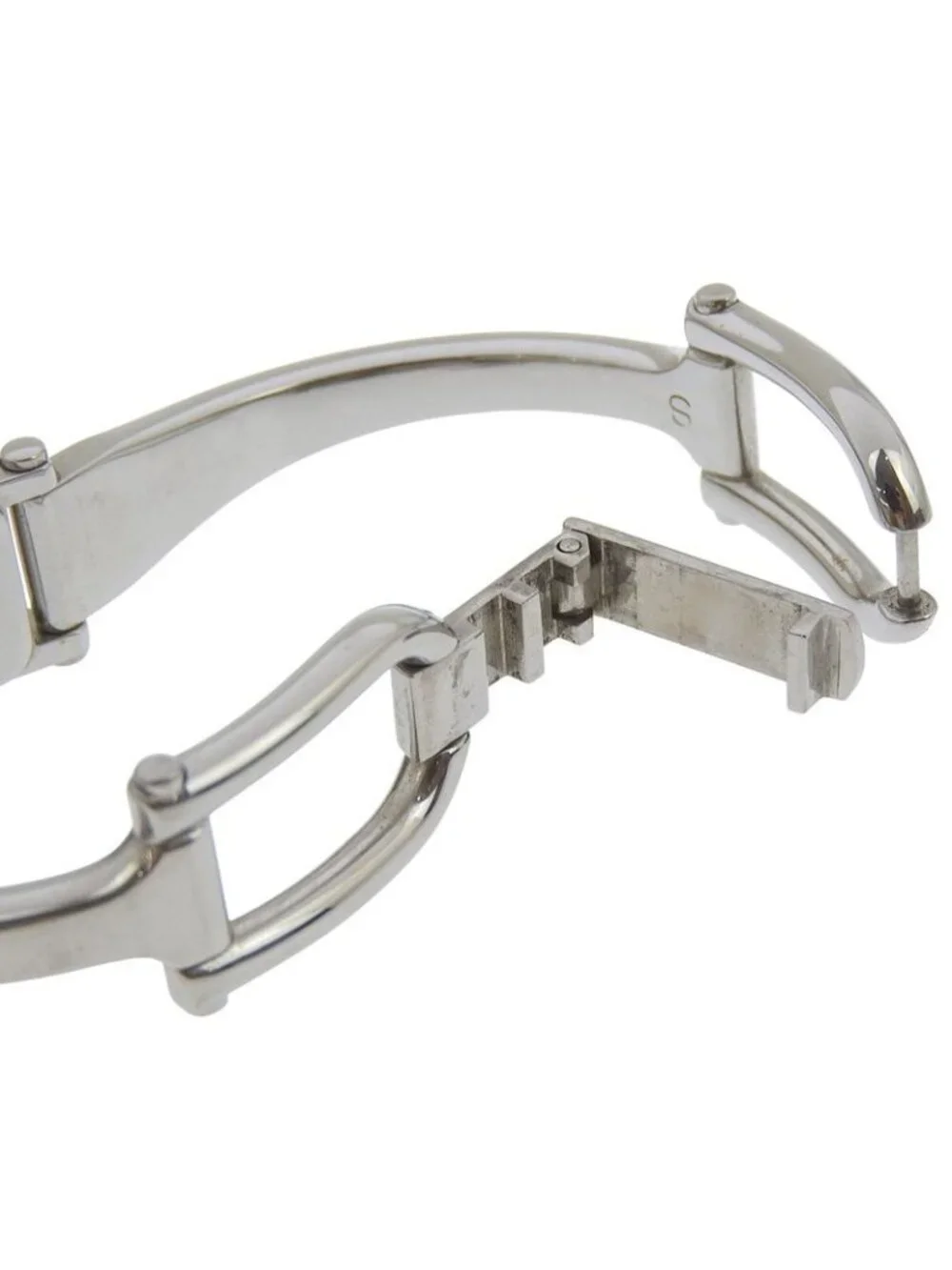 Gucci Stainless Steel Quartz Analog Display Silver Dial Watch - Picture 8 of 8